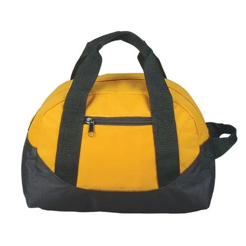 12" Mini Size Two Tone Duffle Bag