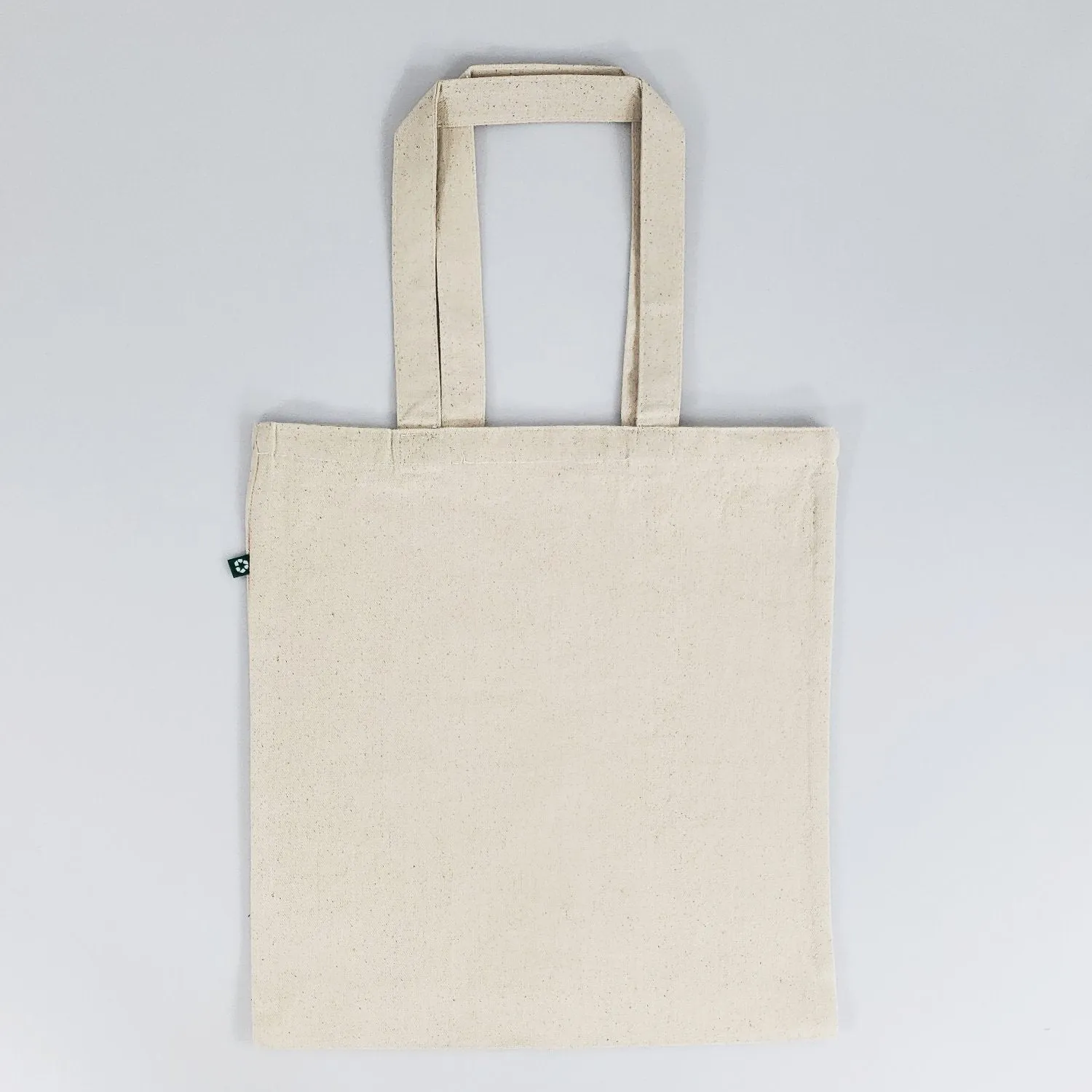 144 ct Eco Friendly Recycled Cotton Canvas Basic Tote Bags - By Case