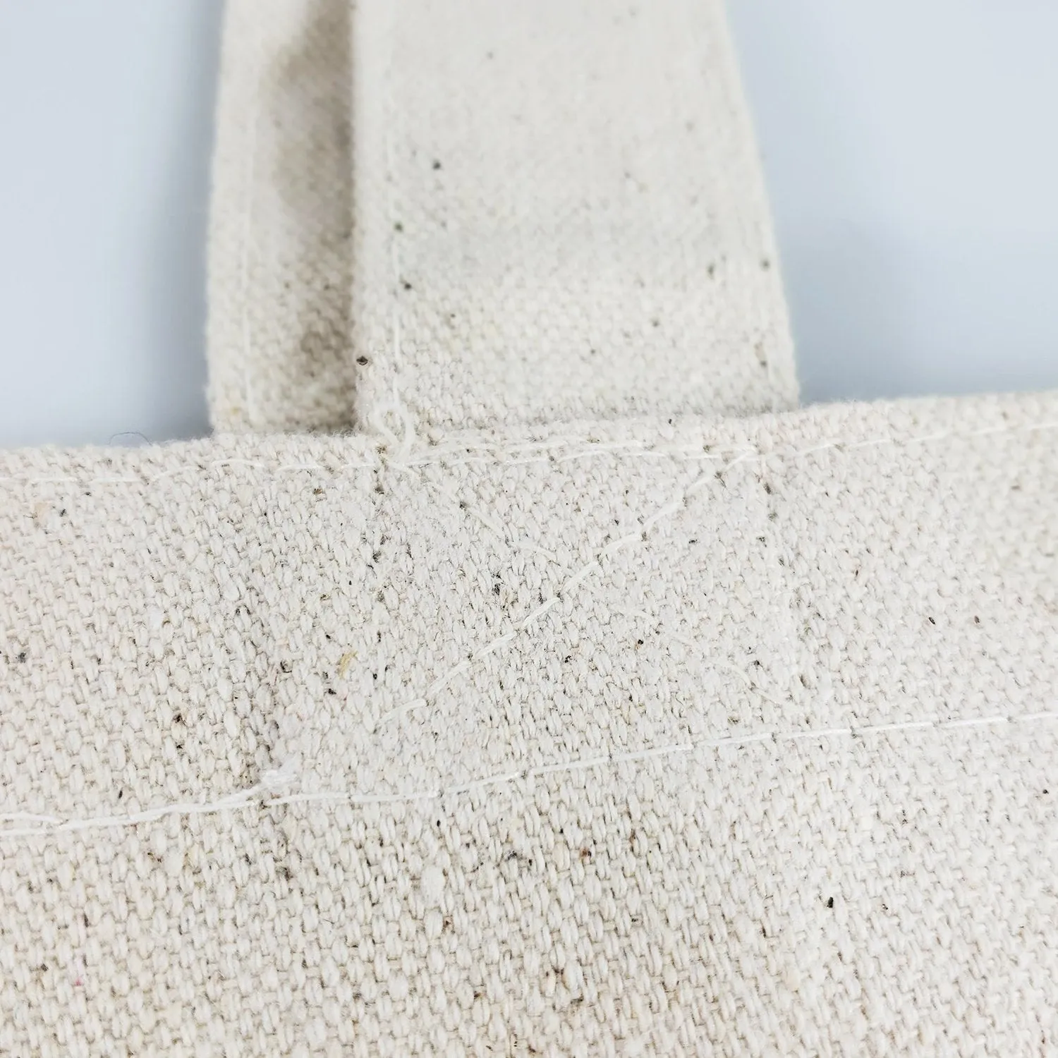 144 ct Eco Friendly Recycled Cotton Canvas Basic Tote Bags - By Case