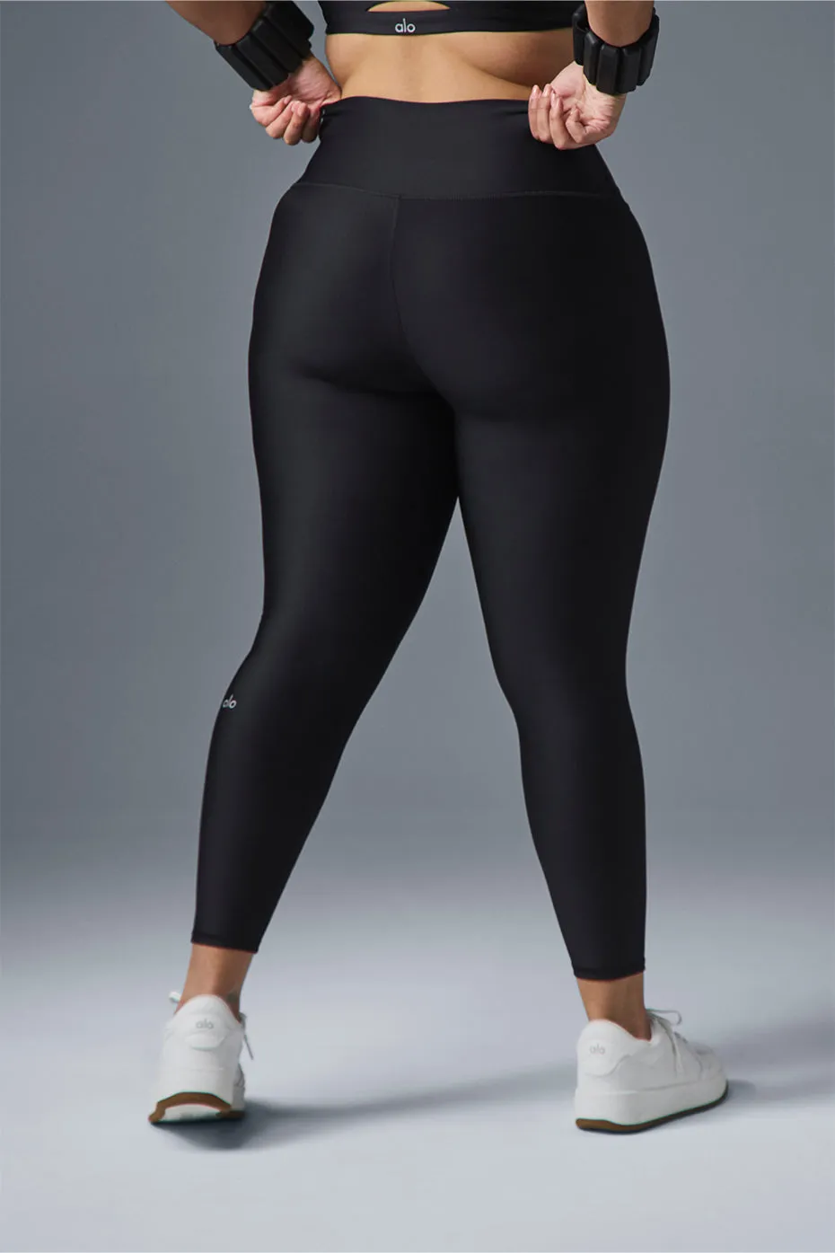 7/8 High-Waist Airlift Legging - Black