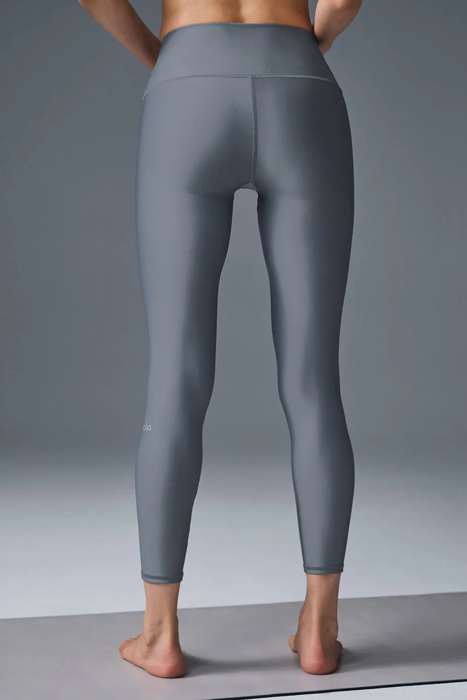 7/8 High-Waist Airlift Legging - Steel Grey