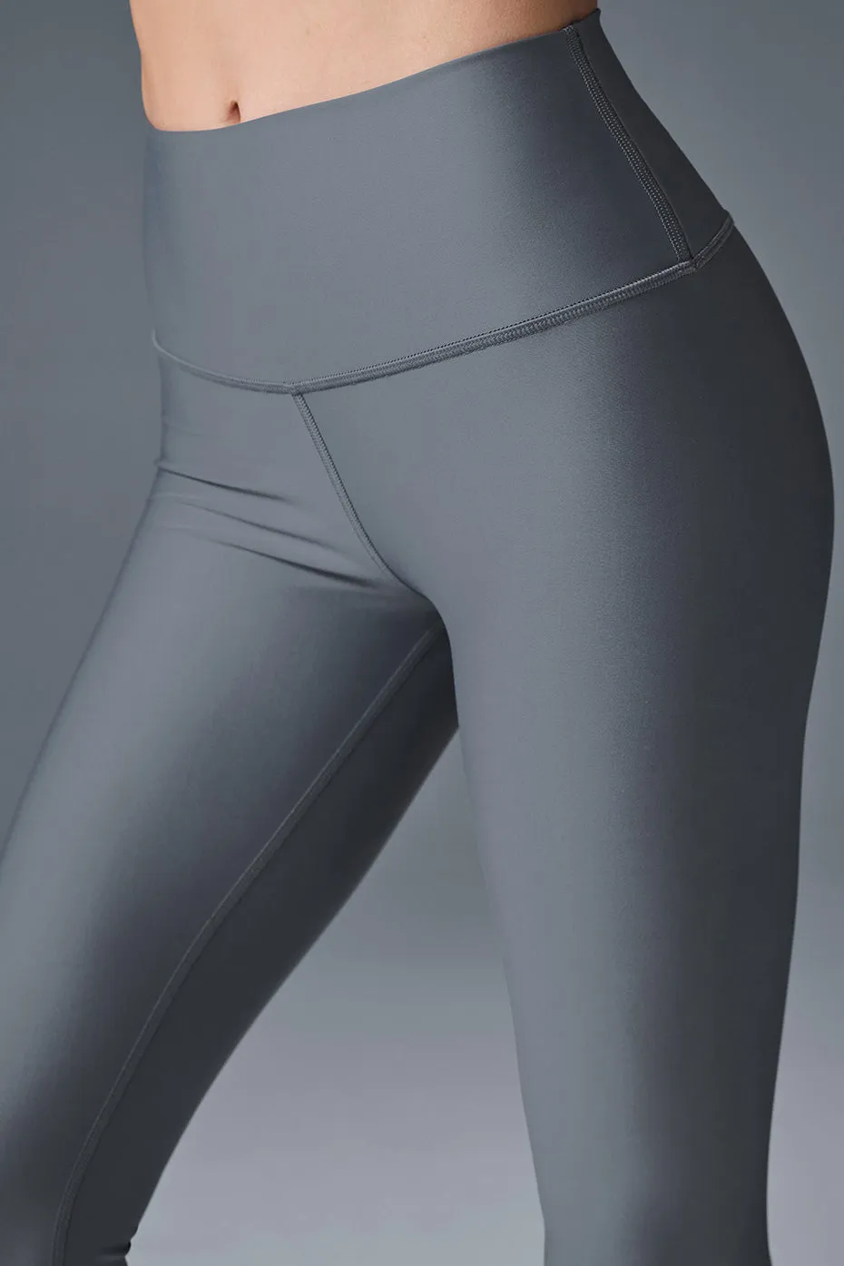 7/8 High-Waist Airlift Legging - Steel Grey