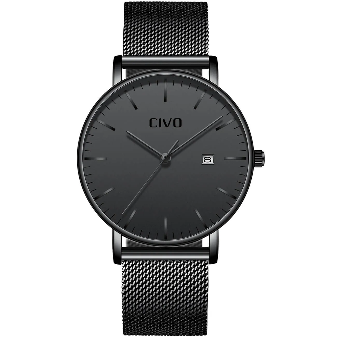 8029C | Quartz Men Watch | Mesh Band