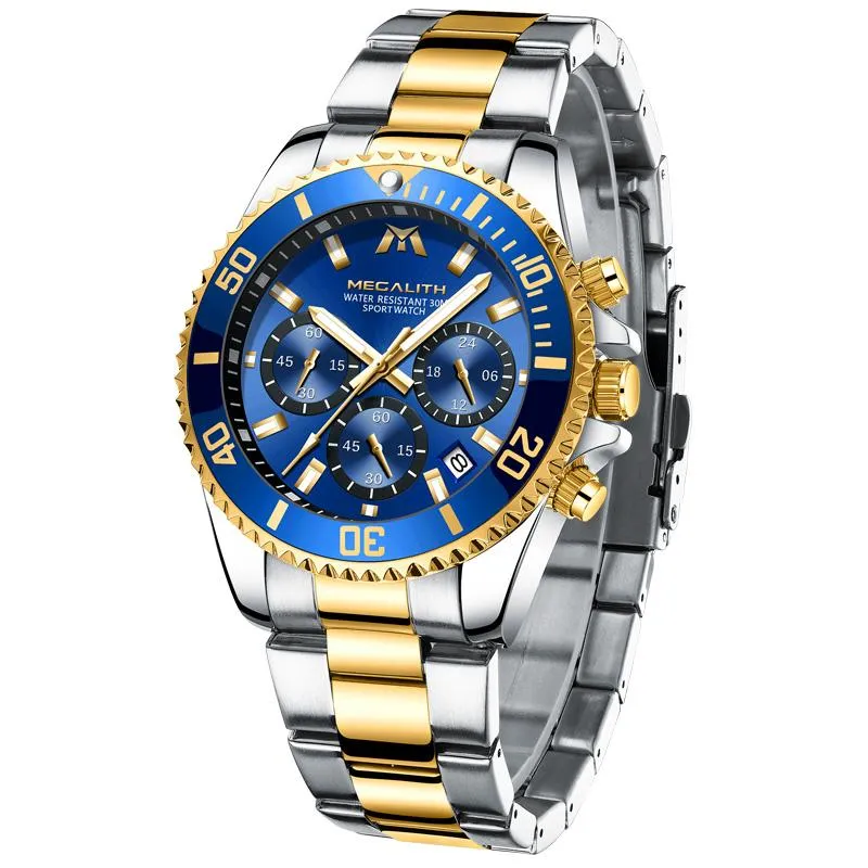 8046M | Quartz Men Watch | Stainless Steel Band