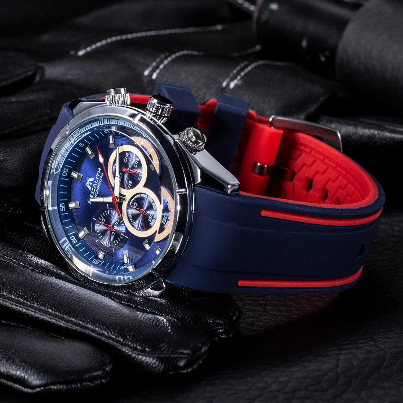 8049M | Quartz Men Watch | Rubber Band