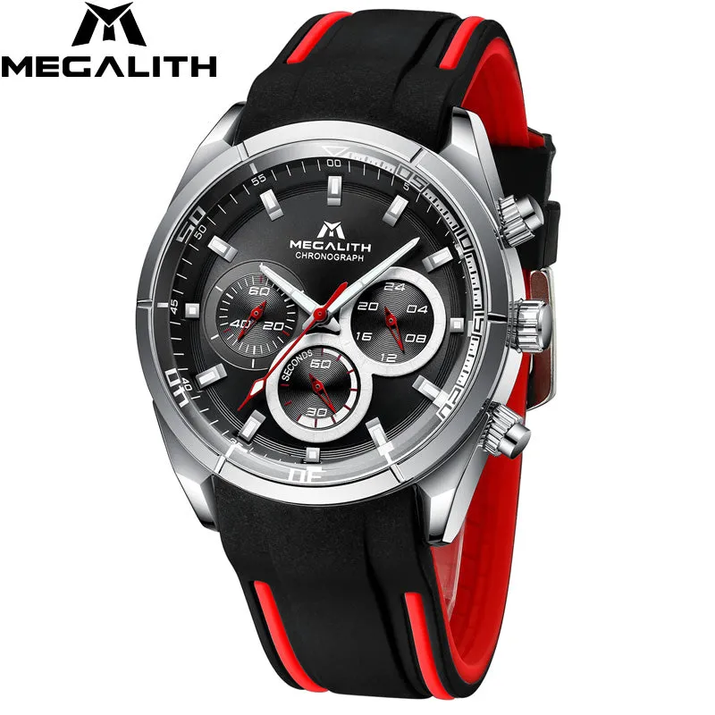 8049M | Quartz Men Watch | Rubber Band