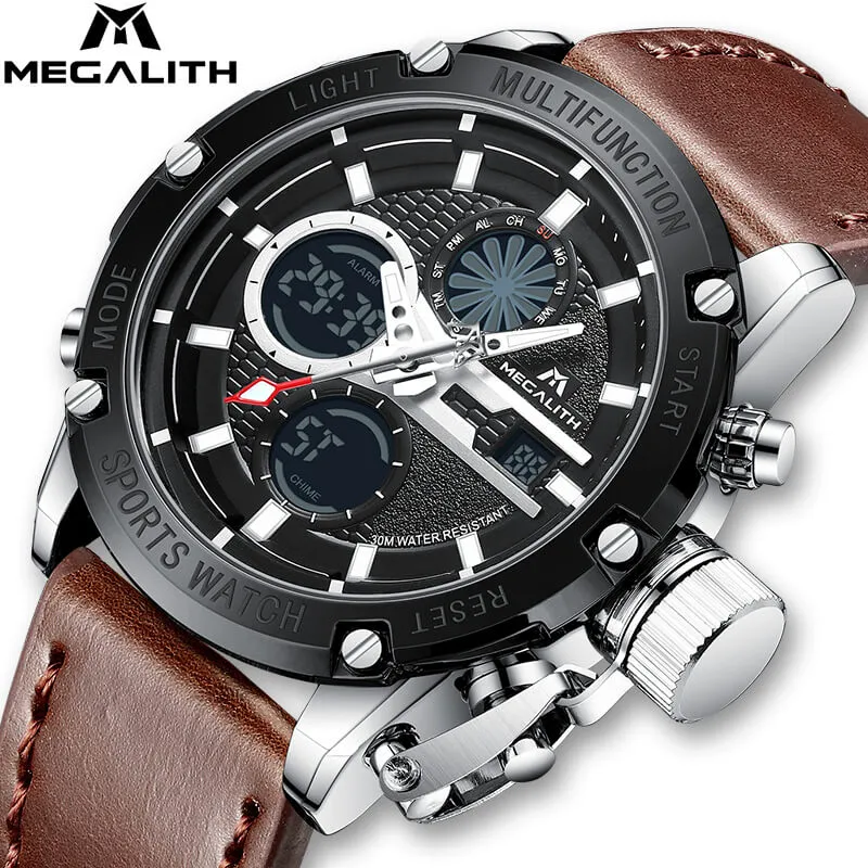 8236M | Quartz Men Watch | Leather Band