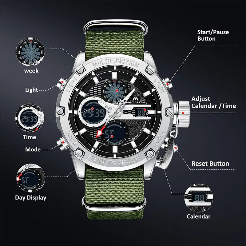 8236M | Quartz Men Watch | Nylon Band