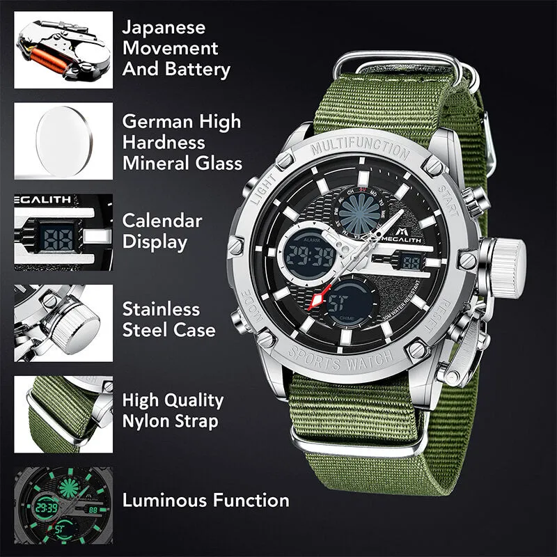 8236M | Quartz Men Watch | Nylon Band