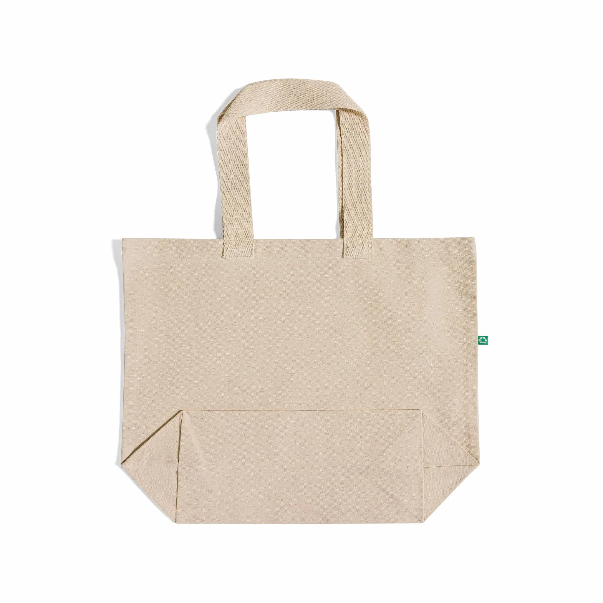 96 ct Large Size Recycled Shopping Tote Bag - By Case