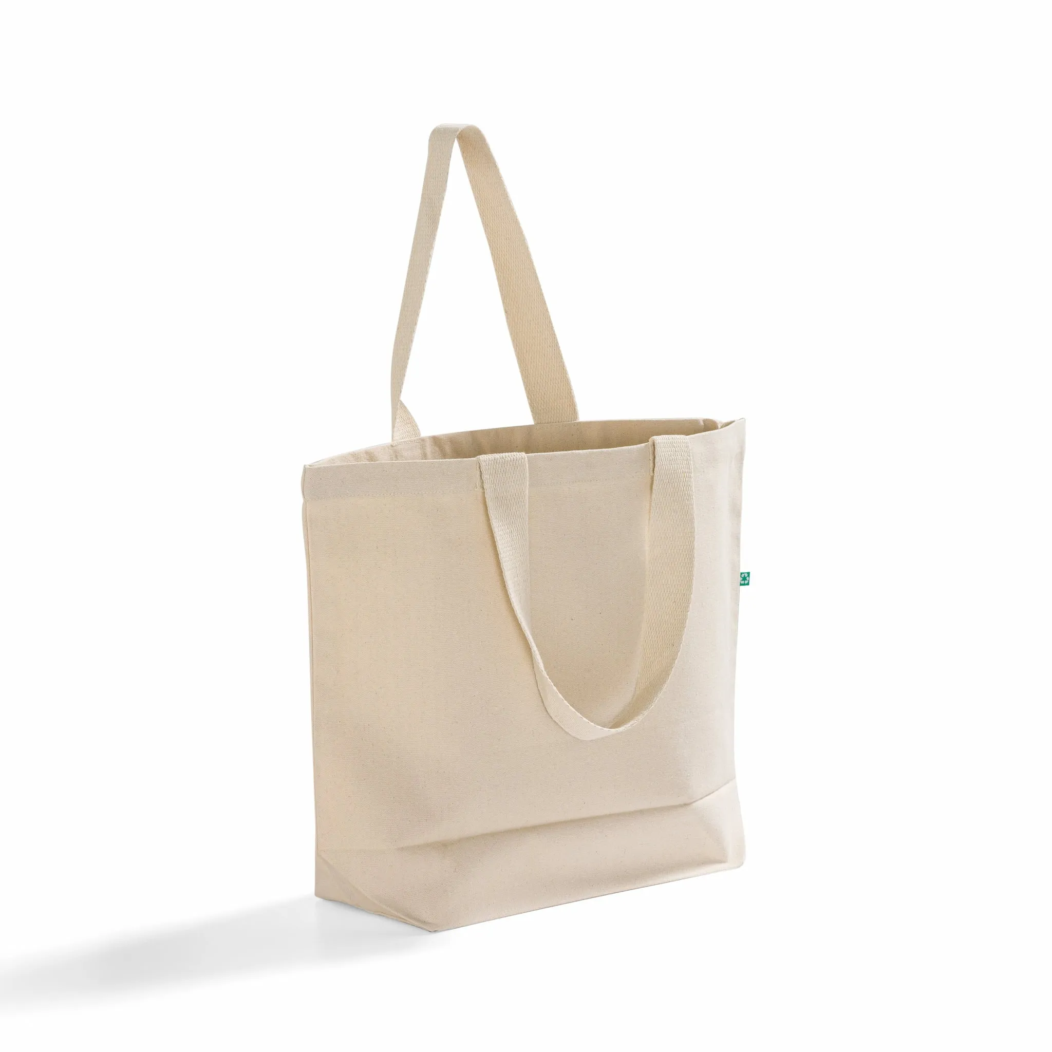 96 ct Large Size Recycled Shopping Tote Bag - By Case