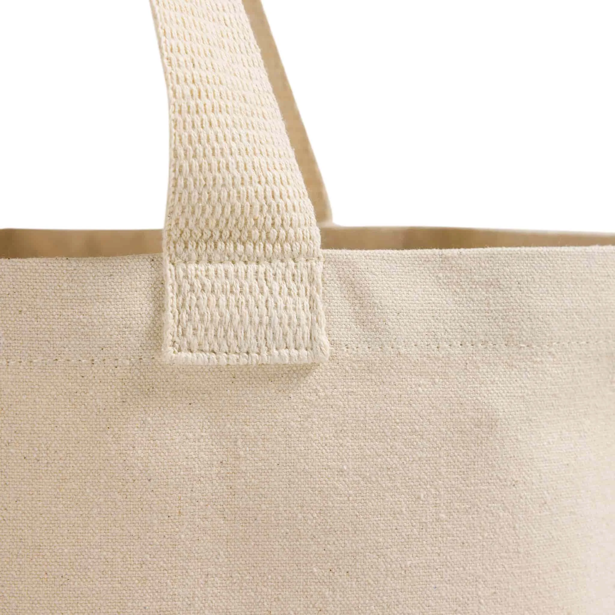 96 ct Large Size Recycled Shopping Tote Bag - By Case