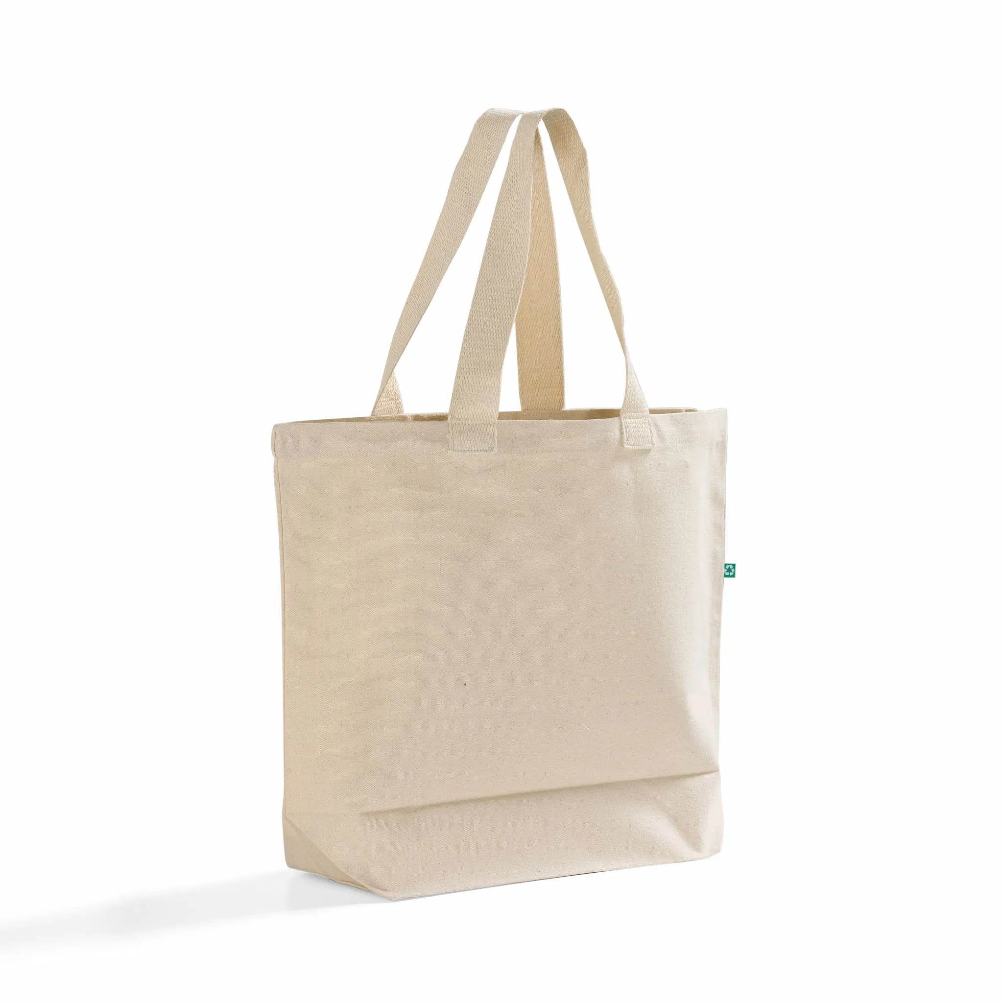 96 ct Large Size Recycled Shopping Tote Bag - By Case