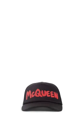 ALEXANDER MCQUEEN MAN BLACK HATS