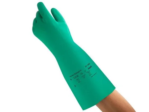 Ansell 37-165 AlphaTec Solvex Gloves 15" 22mil