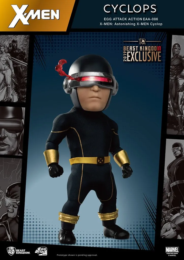 Beast Kingdom EAA-086 Marvel X-Men: Astonishing Cyclops Egg Action Figure (10th Anniversary Limited Edition)