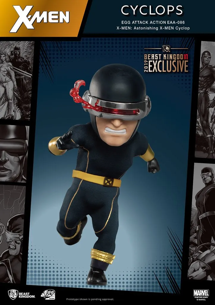 Beast Kingdom EAA-086 Marvel X-Men: Astonishing Cyclops Egg Action Figure (10th Anniversary Limited Edition)