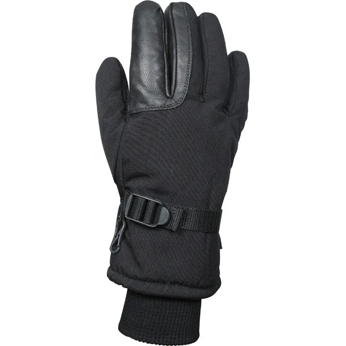 Black - Cold Weather Thermoblock Insulated Military Gloves