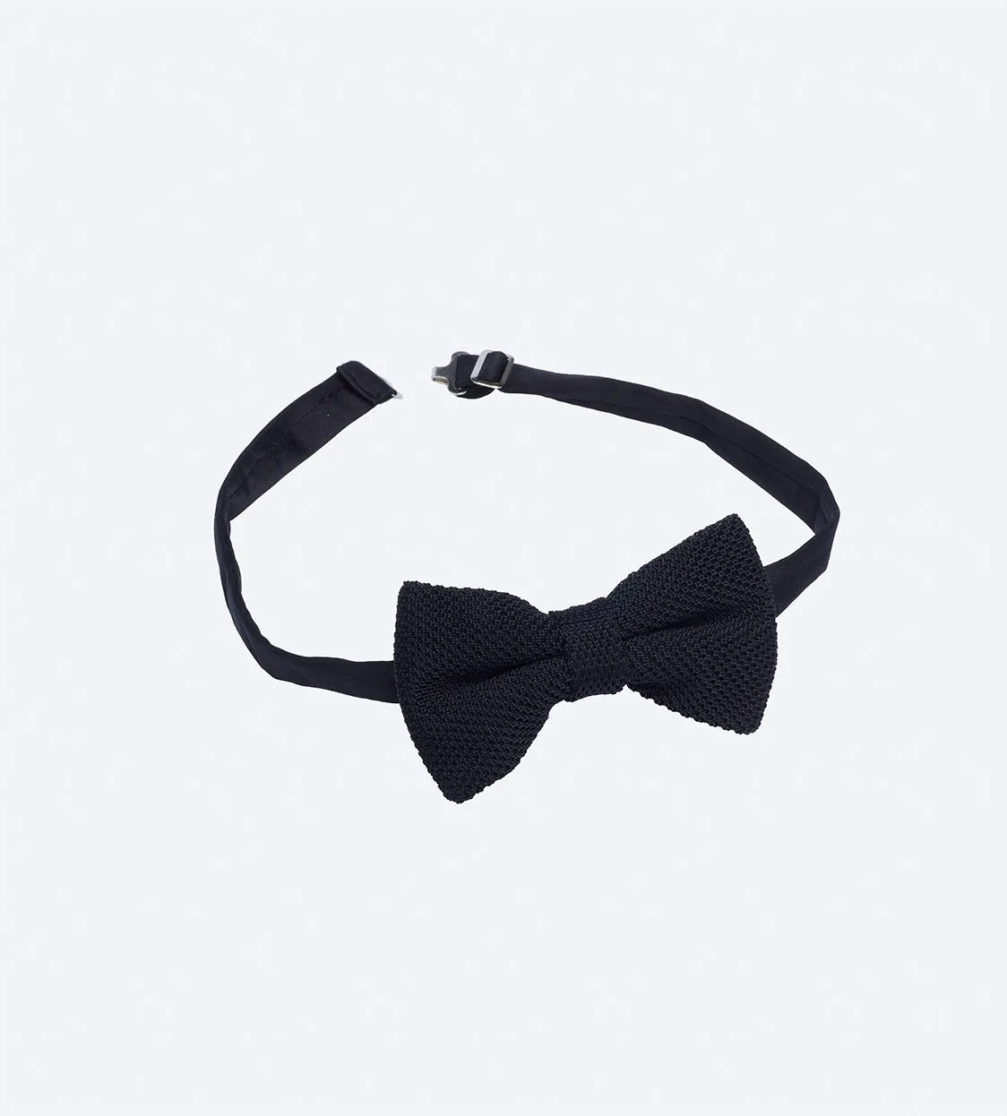 Black Pinhead Bow Tie