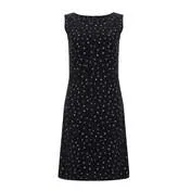 Black Starscatter Print Cord Pinafore