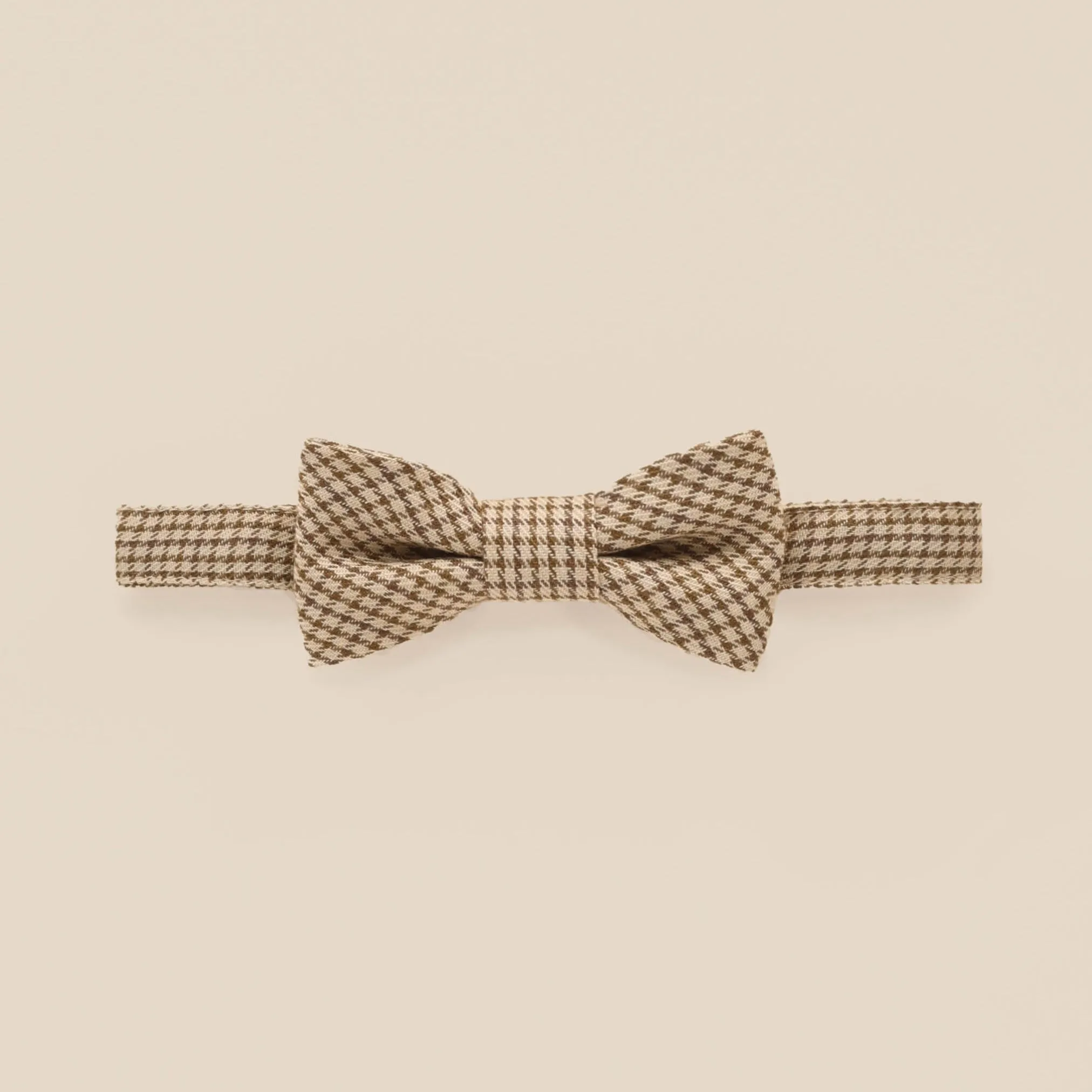 Bow Tie | Golden Houndstooth