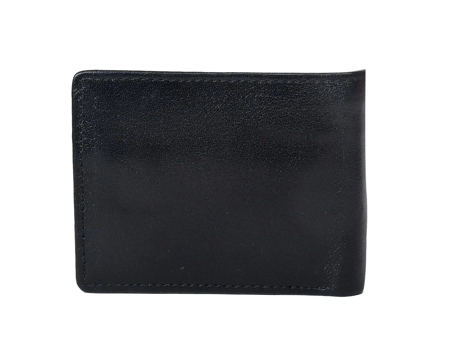 Celtic Black Color Pure Leather Wallet For Men, Art:- LA-1390