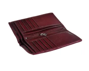 Celtic Burgundy Color Pure Leather Wallet For Men, Art:- LA-1395