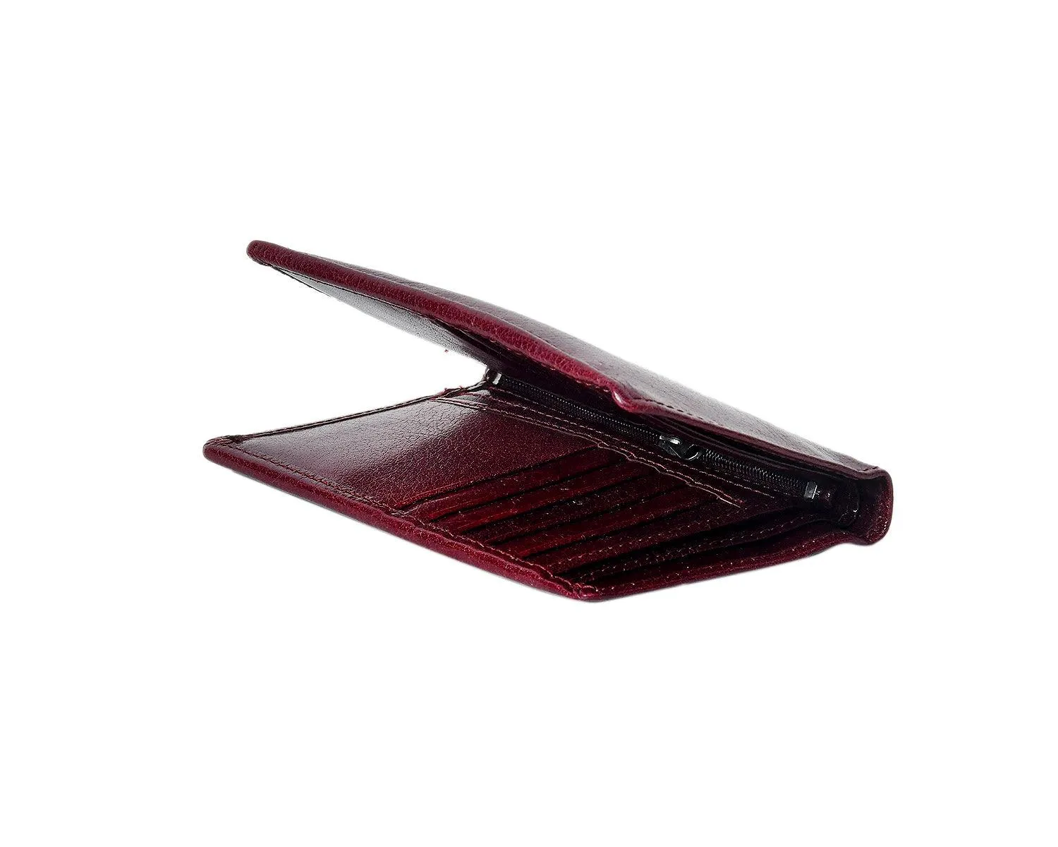 Celtic Burgundy Color Pure Leather Wallet For Men, Art:- LA-1395