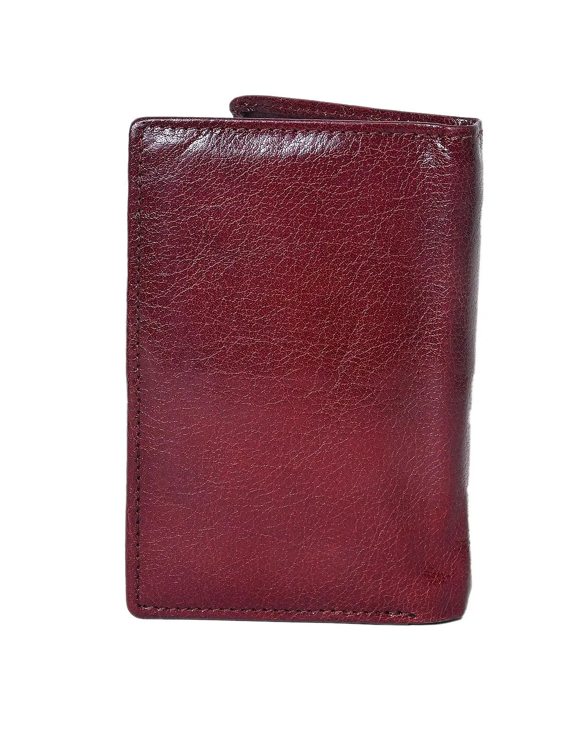 Celtic Burgundy Color Pure Leather Wallet For Men, Art:- LA-1395