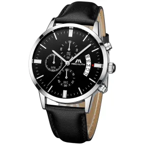 Chronograph Watch | Leather Band | 0105M