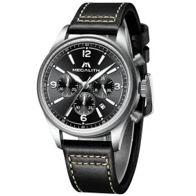 Chronograph Watch | Leather Band | 8246M