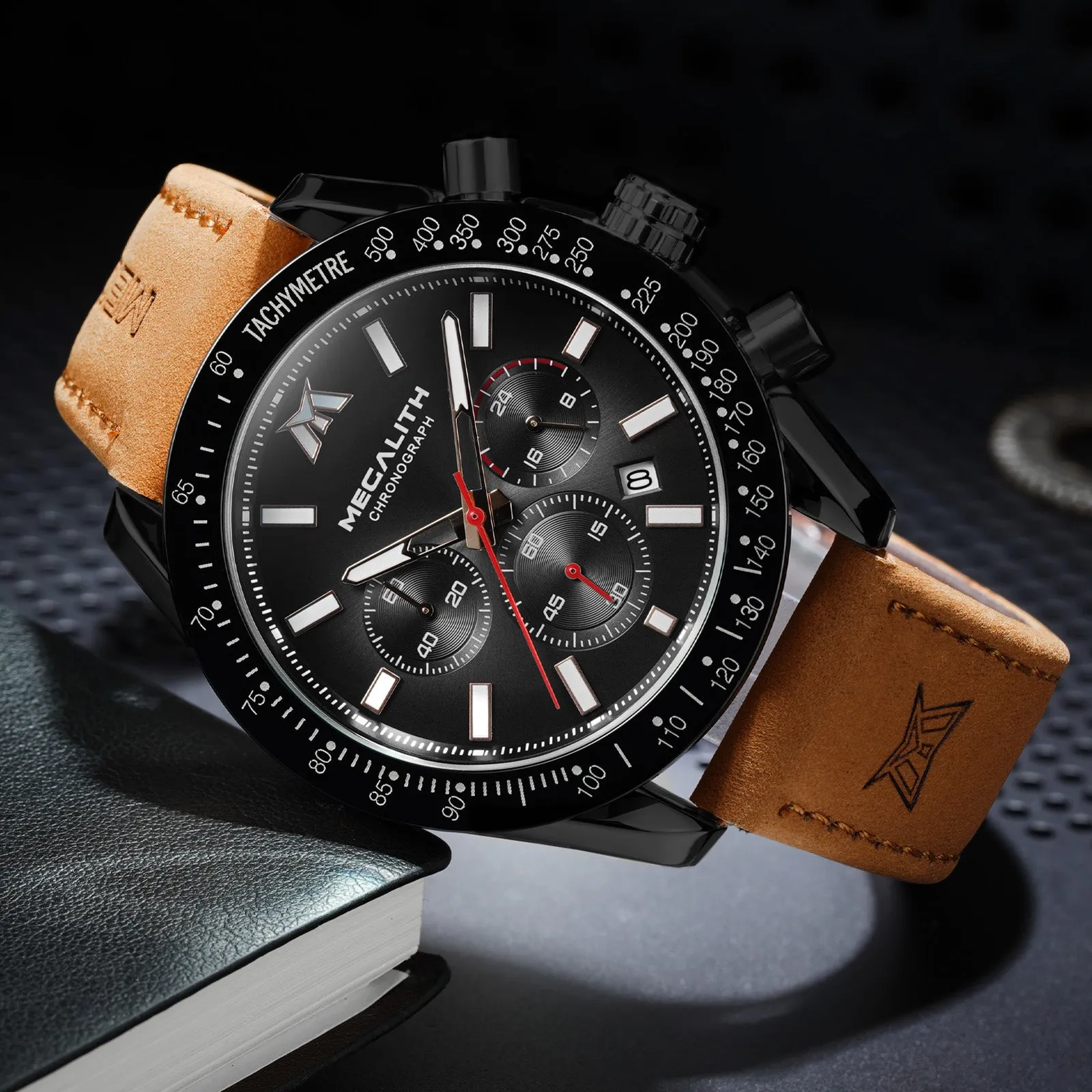 Chronograph Watch | Leather Band | 8274M