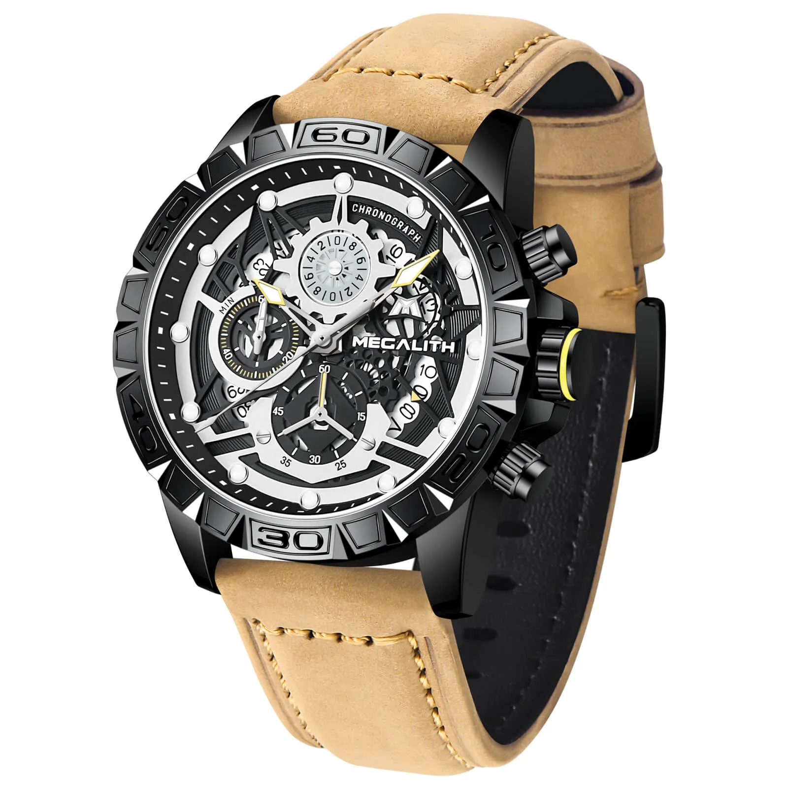 Chronograph Watch | Leather Band | 8275M