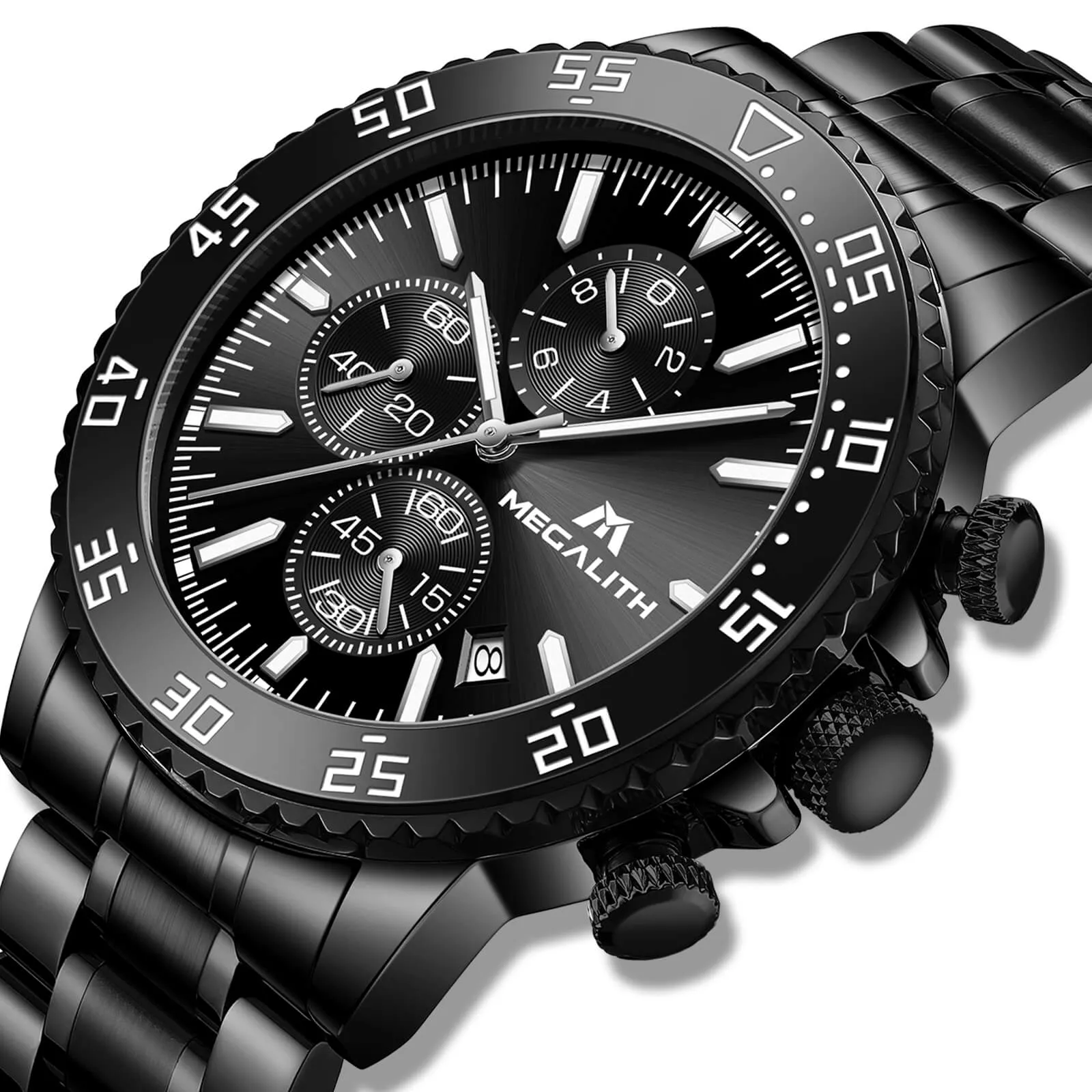 Chronograph Watch | Stainless Steel Band | 8259M