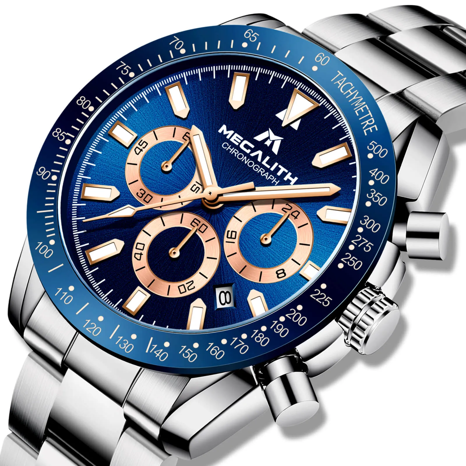 Chronograph Watch | Stainless Steel Band | 8273M