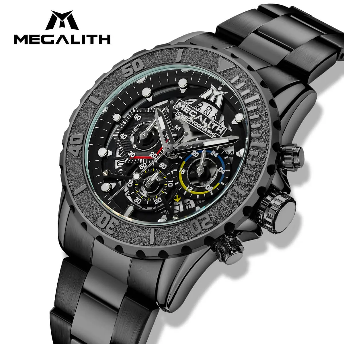 Chronograph Watch | Stainless Steel Band | 8288M