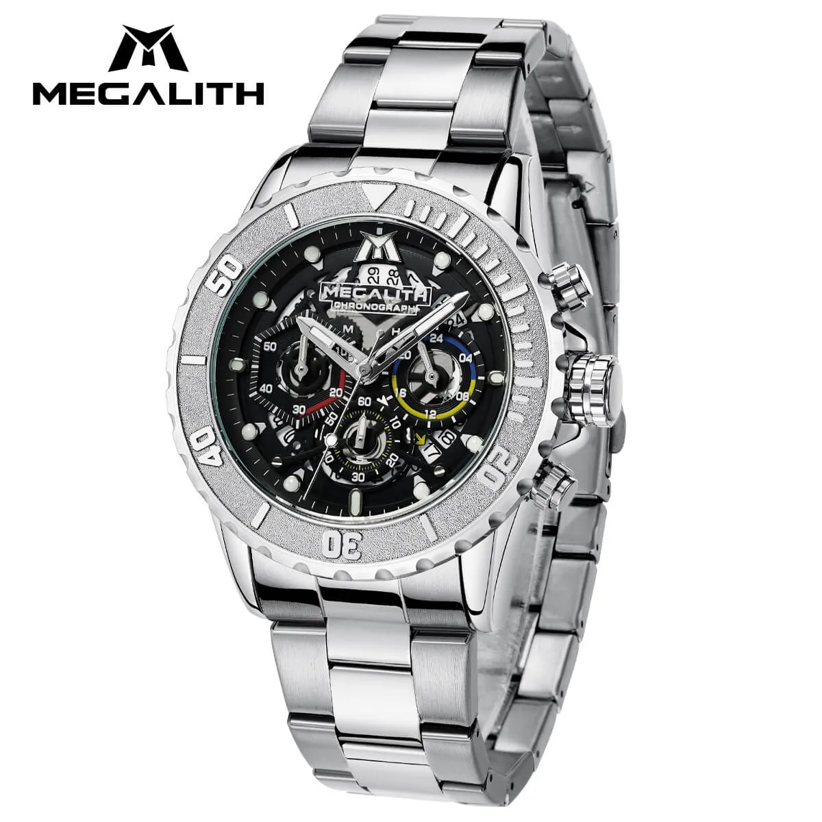 Chronograph Watch | Stainless Steel Band | 8288M