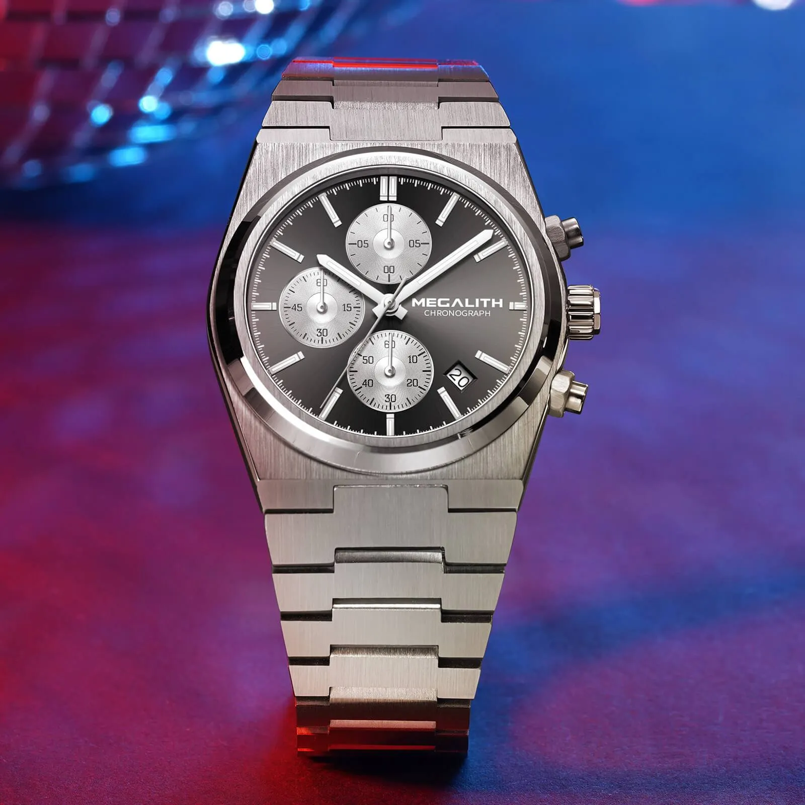 Chronograph Watch | Stainless Steel Band | 8388M