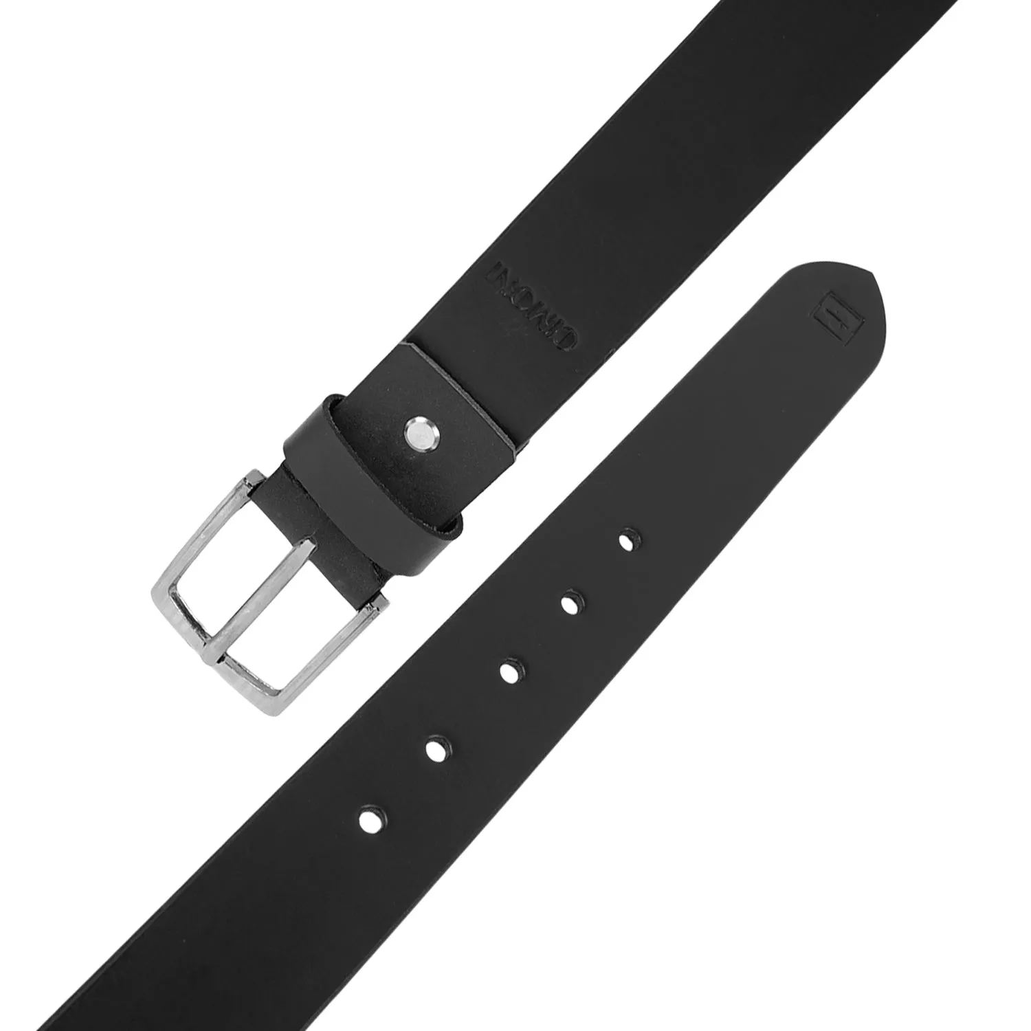 CIMONI Men Classic Single Prong Buckle Belts Online | Formal And Casual Belts | Pure Leather Belt for Men (1 Year Gurantee)