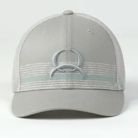 Cinch 3D Embroidered Logo Flexfit Ball Cap in Grey