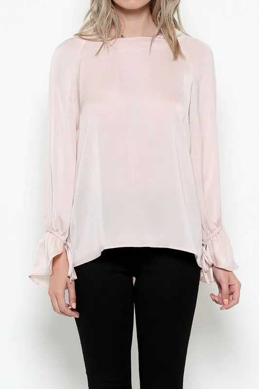 Classy Bell Sleeve Blouse