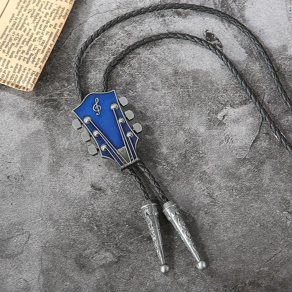 Country Guitar Bolo Tie