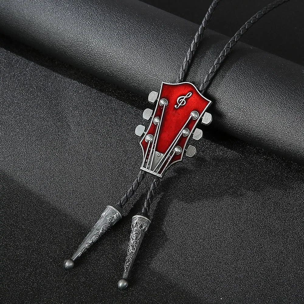 Country Guitar Bolo Tie