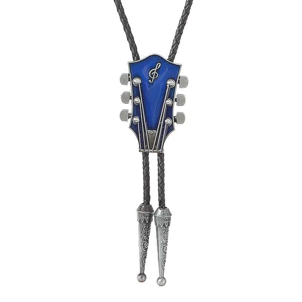 Country Guitar Bolo Tie