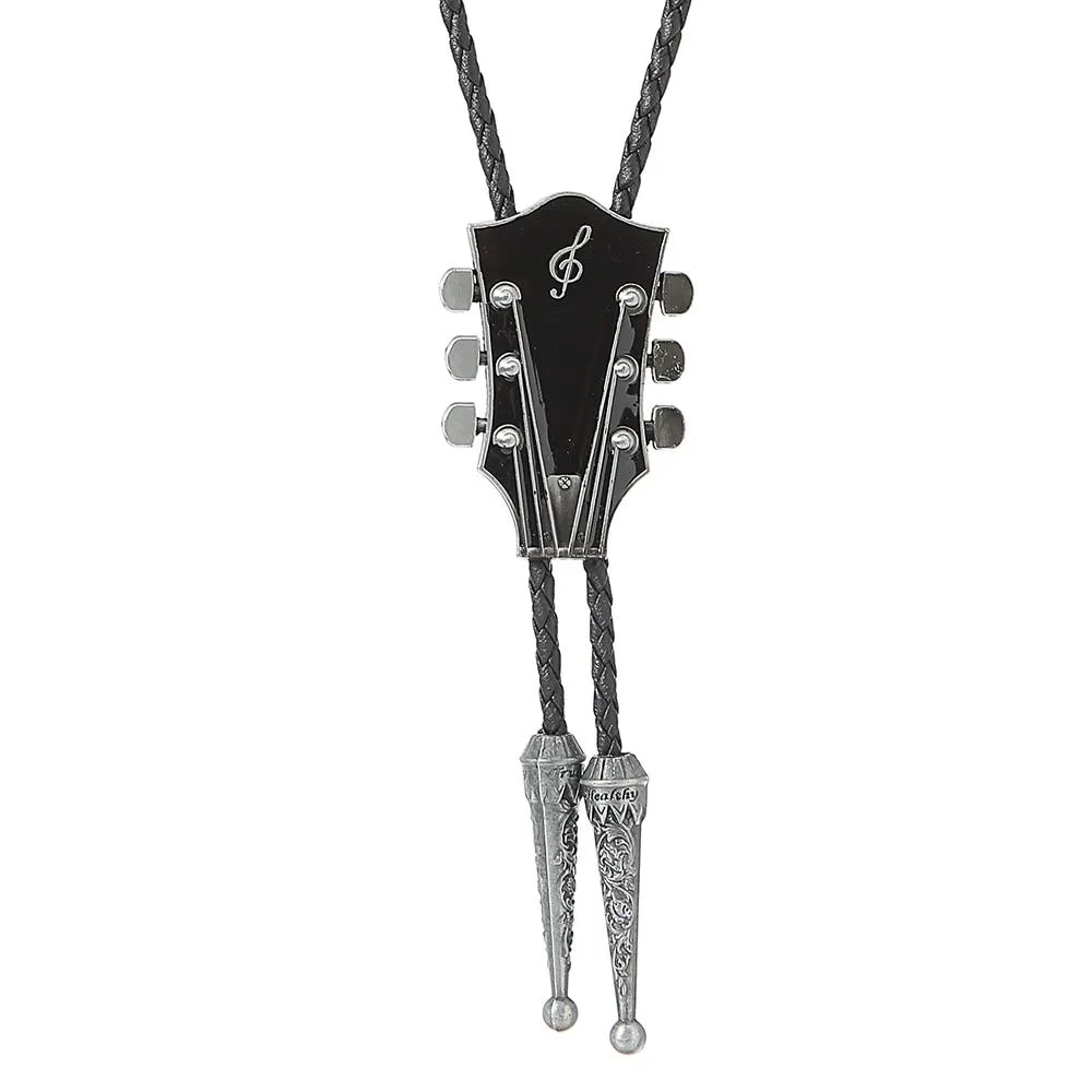 Country Guitar Bolo Tie