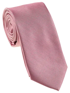 Dusty Rose Self Pattern Tie, Bow Tie, Handkerchief