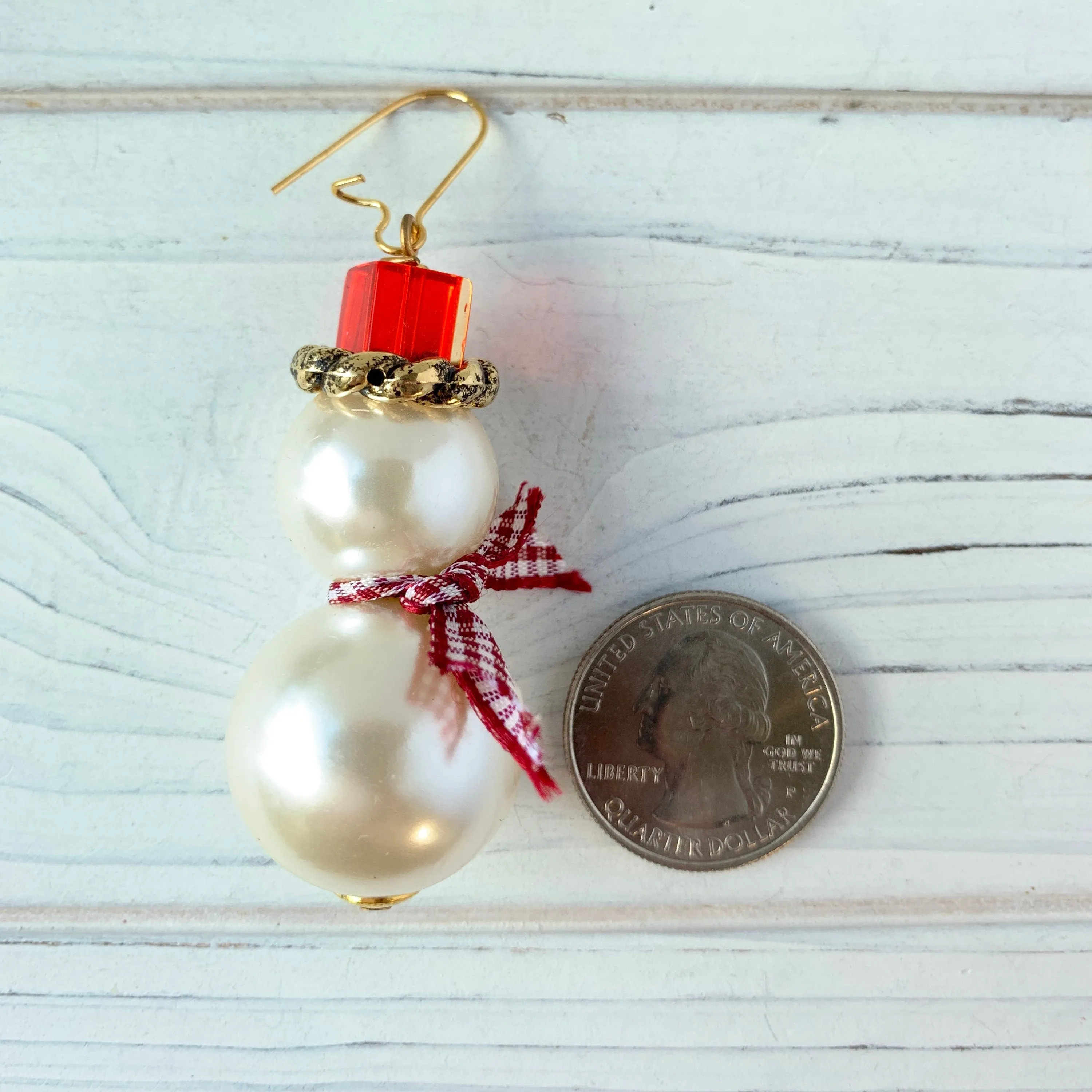 Frosty The Snowman Earrings