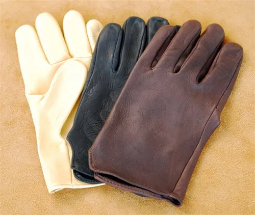 Geier Gloves 200 Deerskin Leather Driving Gloves (Made In USA)