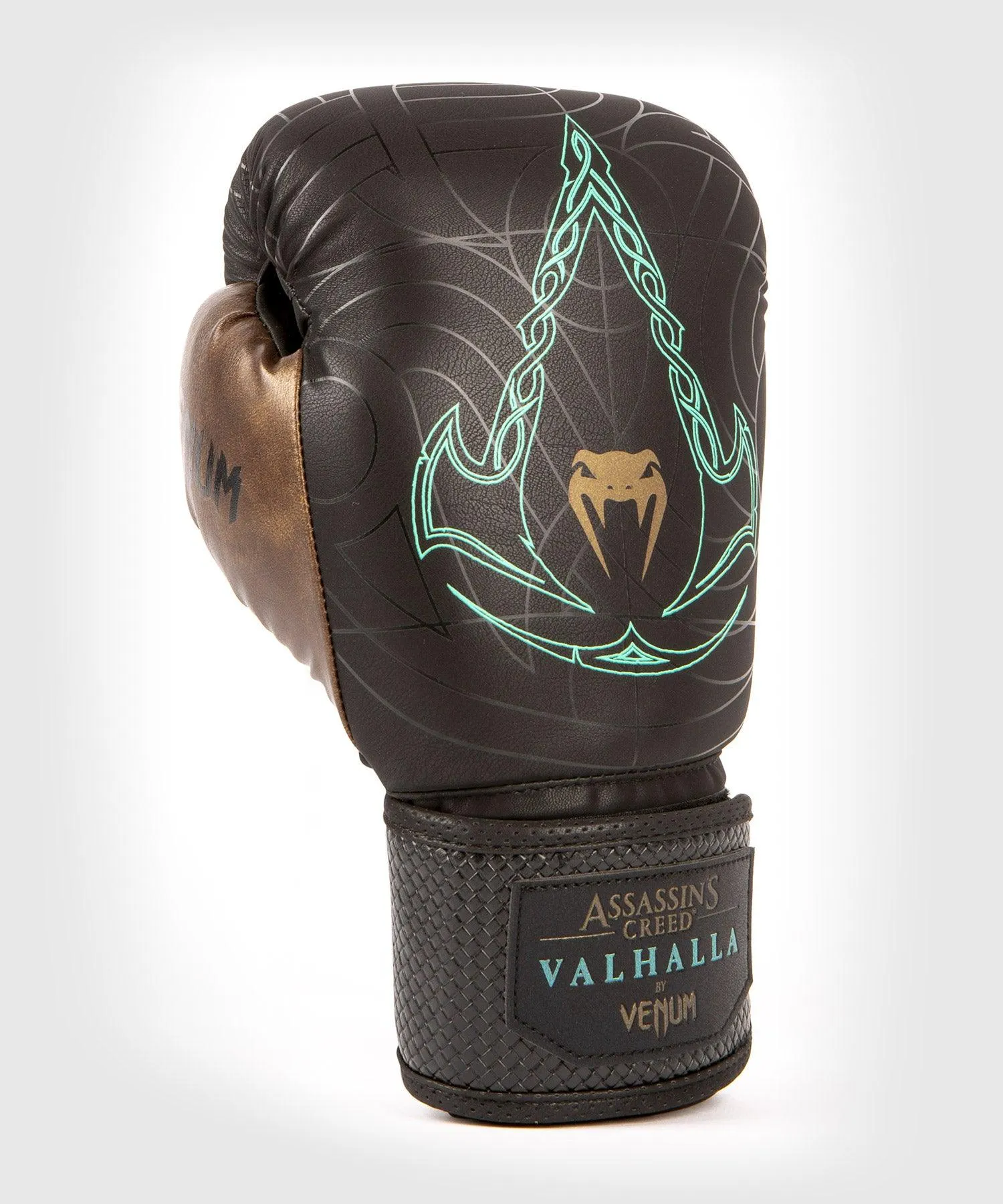 Guantes de boxeo Venum Assassin's Creed - Negro/Azul