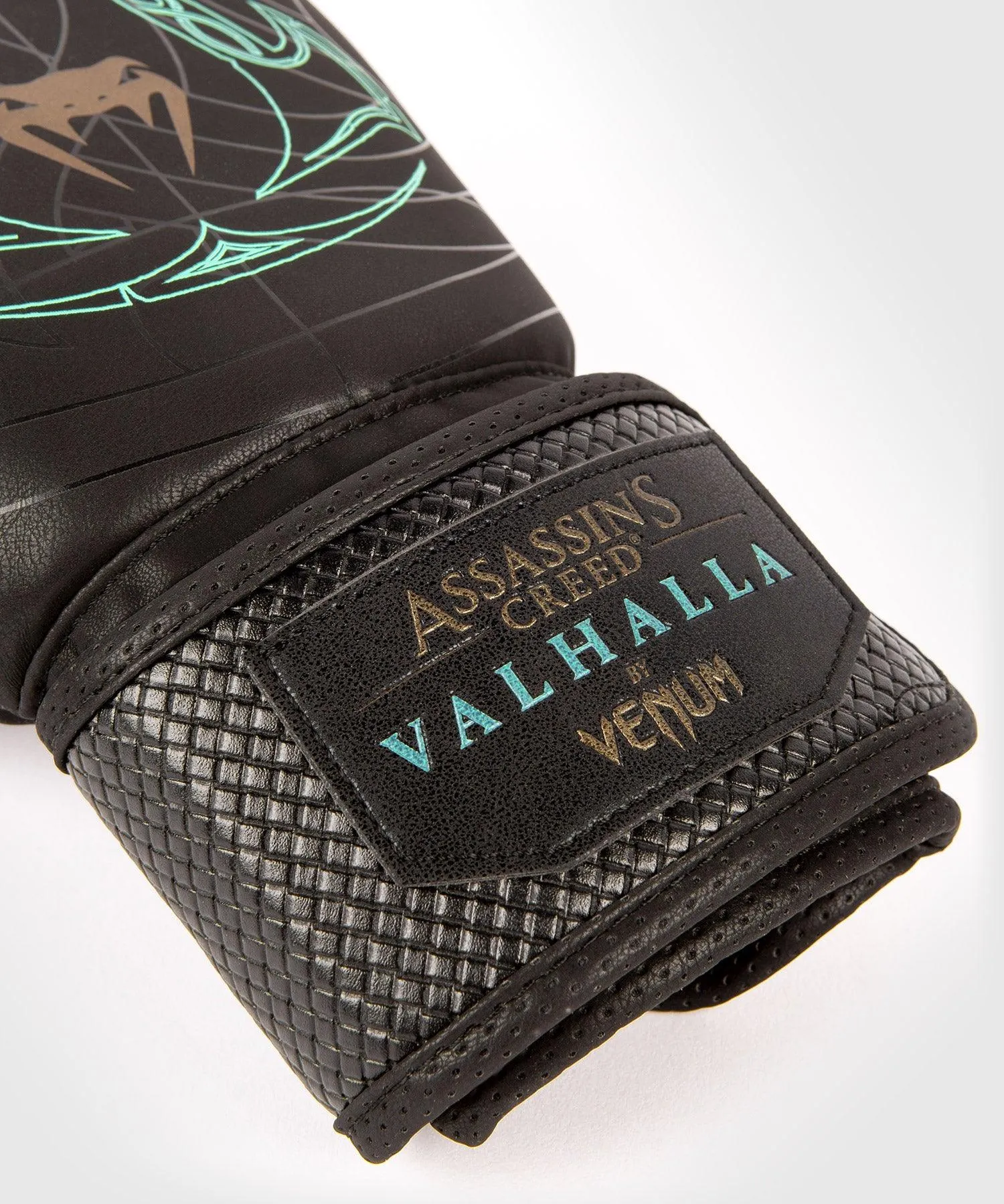 Guantes de boxeo Venum Assassin's Creed - Negro/Azul